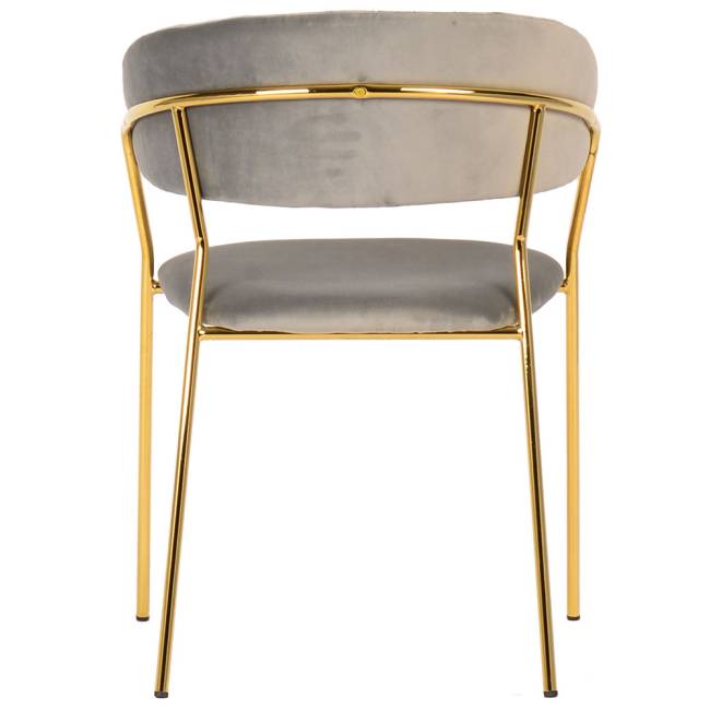 Стул Turin латте с золотыми ножками Стул Turin латте с золотыми ножками