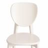 Стул DIAMANTE жесткое сидение / 1 шт. в упаковке бук, 42 х 42 х 85 см, ivory white белый