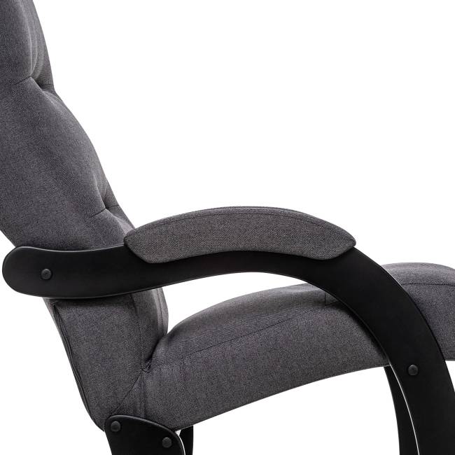 Кресло-качалка Leset Дэми Венге Malmo 95 (темно-серый)