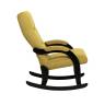 Кресло-качалка Leset Дэми Венге V28 желтый