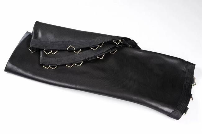 Батут "Atlas Sport 374 см (12 ft)", с внутренней сеткой и лестницей BLUE