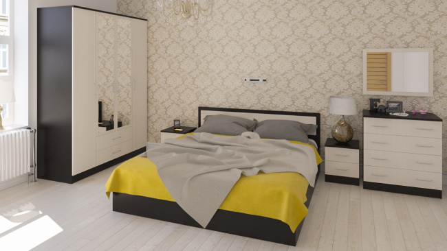 Комод Фиеста цвет венге/дуб лоредо Комод Фиеста цвет венге/дуб лоредо