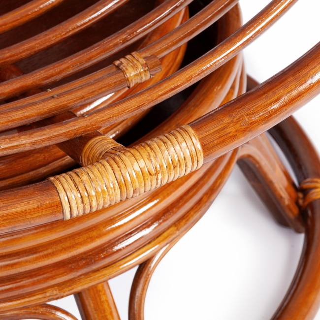 Кресло-качалка PAPASAN/ПАПАСАН w 23/01 B /без подушки/ 115х78х104 см, Pecan (орех) Pecan (орех) Кресло-качалка PAPASAN/ПАПАСАН w 23/01 B /без подушки/ 115х78х104 см, Pecan (орех) Pecan (орех)