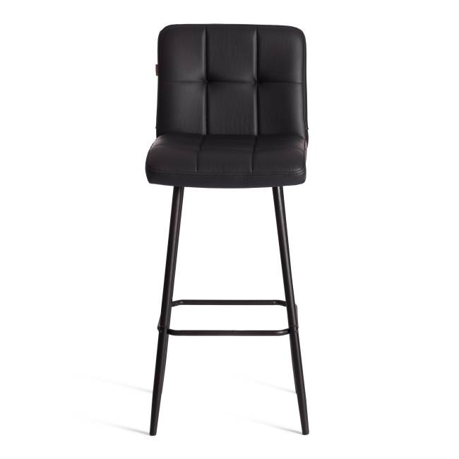 Барный стул  Medeo/Медео экокожа , черный, 45х56х113 см черный экокожа
