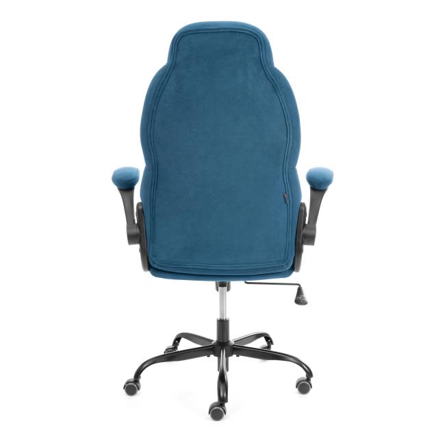 Кресло BAZUKA metalBL велюр, синий, 32 синий велюр