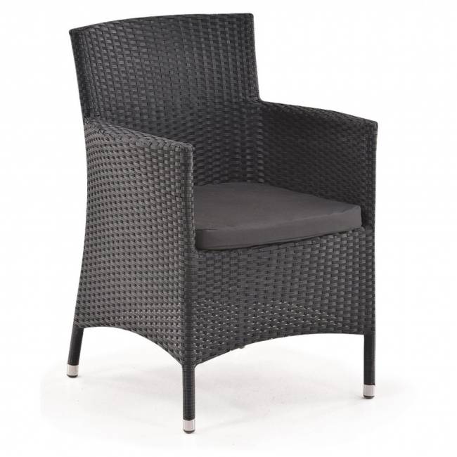 Комплект мебели из искусственного ротанга Palermo black