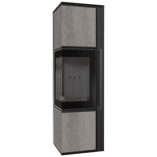 Печь Kratki PRO TORA/M NATURALI PIETRA DI SAVOIA GRIGIA BOCCIARDATA