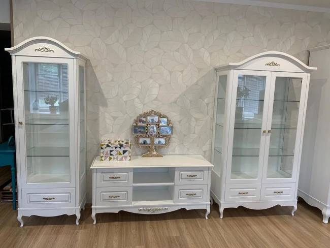 Витрина Малонн Ави 2 ств. Белый