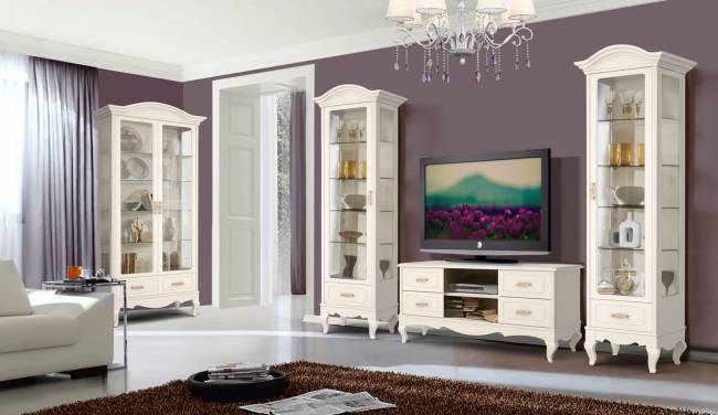 Витрина Малонн Ави 1 ств. Белый