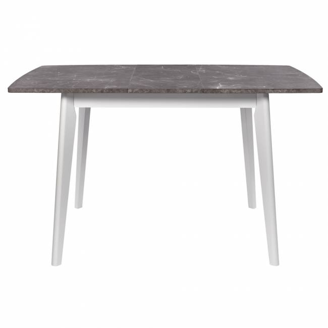 Стол Oslo раскладной 120-160x80x76см, Мрамор Сиена, белый Стол Oslo раскладной 120-160x80x76см, Мрамор Сиена, белый