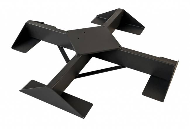 Зонт профессиональный 4х4 м Leonardo Braccio антрацит, слоновая кость 4000х4000 мм