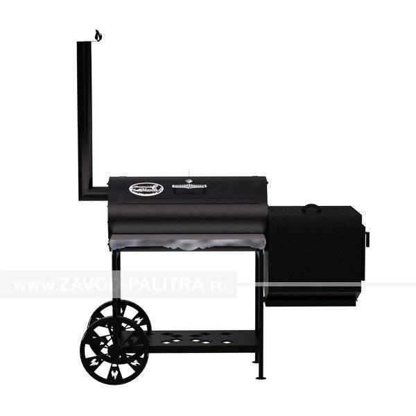 Гриль-Смокер казан XL, из стали толщиной 4 мм в термостойкой покраске Гриль-Смокер казан XL, из стали толщиной 4 мм в термостойкой покраске