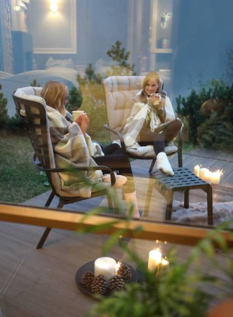 Табурет пластиковый Poggio антрацит 490х415х440 мм Табурет пластиковый Poggio антрацит 490х415х440 мм