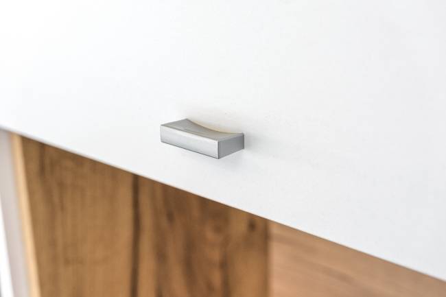 Стенка для гостиной Бэль № 04, цвет дуб крафт золотой/белый премиум