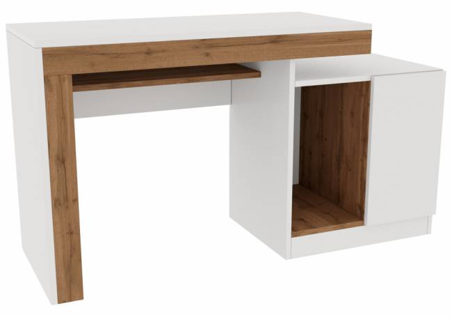 Модена белый / дуб вотан