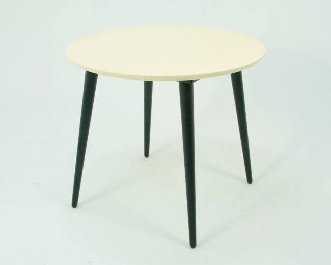 Стол Монте К 100 чёрное дерево/слоновая кость