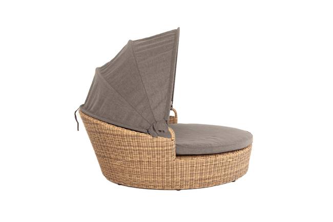 "Стильяно" плетеная кровать круглая, цвет соломенный "Стильяно" плетеная кровать круглая, цвет соломенный