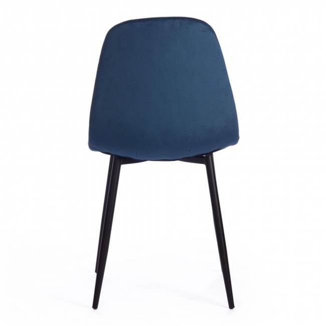 Стул BREEZE (mod. 4724) вельвет/металл, 44 х 53 х 87 см, Blue (синий) HLR63 / черный Стул BREEZE (mod. 4724) вельвет/металл, 44 х 53 х 87 см, Blue (синий) HLR63 / черный