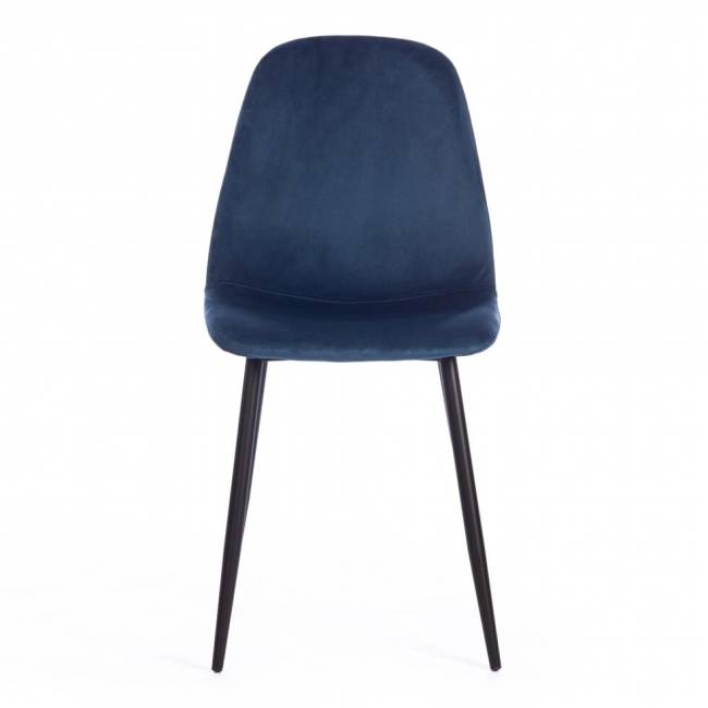 Стул BREEZE (mod. 4724) вельвет/металл, 44 х 53 х 87 см, Blue (синий) HLR63 / черный Стул BREEZE (mod. 4724) вельвет/металл, 44 х 53 х 87 см, Blue (синий) HLR63 / черный