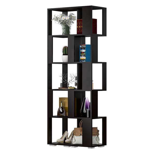 Комплект их 2-х стеллажей цвет венге Комплект их 2-х стеллажей цвет венге