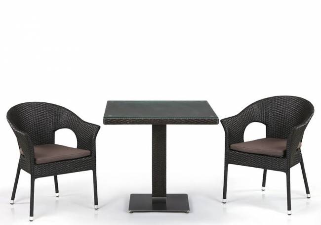 Кофейный комплект из ротанга T605SWT-Y350