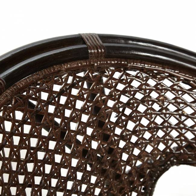 ТЕРРАСНЫЙ КОМПЛЕКТ "PELANGI" (стол со стеклом + 2 кресла) /без подушек/ ротанг, кресло 65х65х77см, стол диаметр 64х61см, walnut (грецкий орех) walnut (грецкий орех) ротанг ТЕРРАСНЫЙ КОМПЛЕКТ "PELANGI" (стол со стеклом + 2 кресла) /без подушек/ ротанг, кресло 65х65х77см, стол диаметр 64х61см, walnut (грецкий орех) walnut (грецкий орех) ротанг