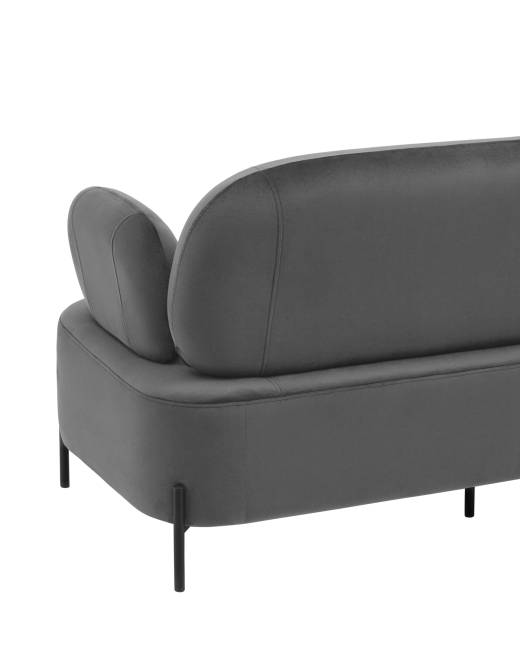 Диван Кэнди велюр серый Диван Кэнди велюр серый