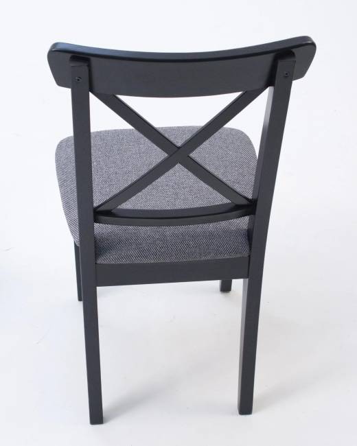 Стул Ингольф ПМ чёрный/графит