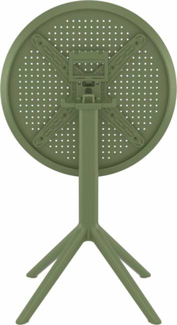 Стол пластиковый складной Sky Folding Table 60 оливковый 600х740 мм Стол пластиковый складной Sky Folding Table 60 оливковый 600х740 мм
