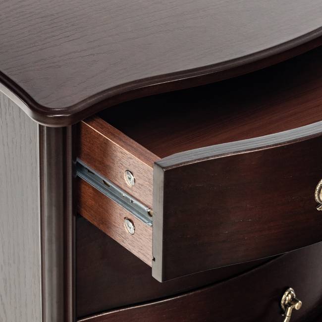 Тумба прикроватная Leset "Джульетта" (3 ящ.) Орех