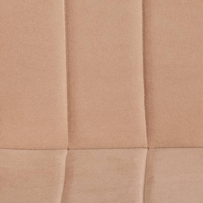 Стул ARC / 1 шт. в упаковке Велюр/металл , 46 х 52 х 88 см, бежевый/черный бежевый Велюр/металл