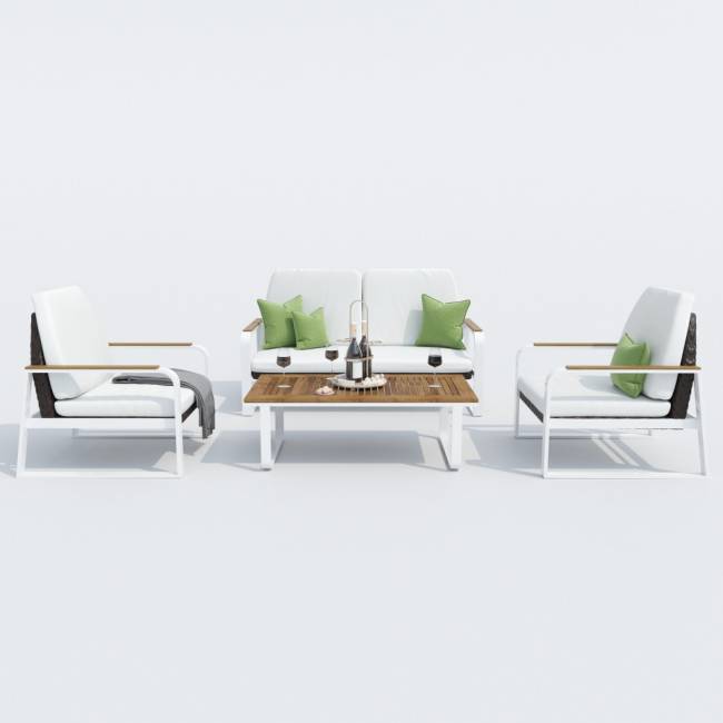 Лаунж зона ARTI белая