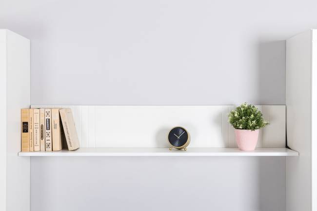 Стенка для гостиной Валенсия № 62 цвет белый шагрень