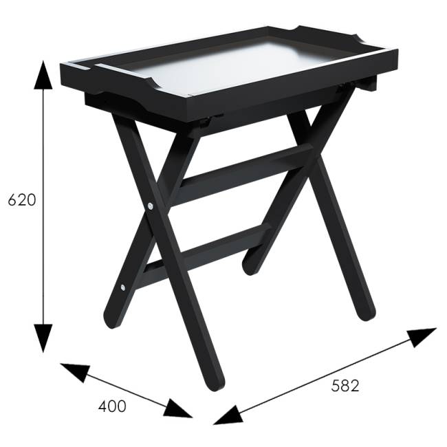 Столик с подносом Лотос венге Л Столик с подносом Лотос венге Л