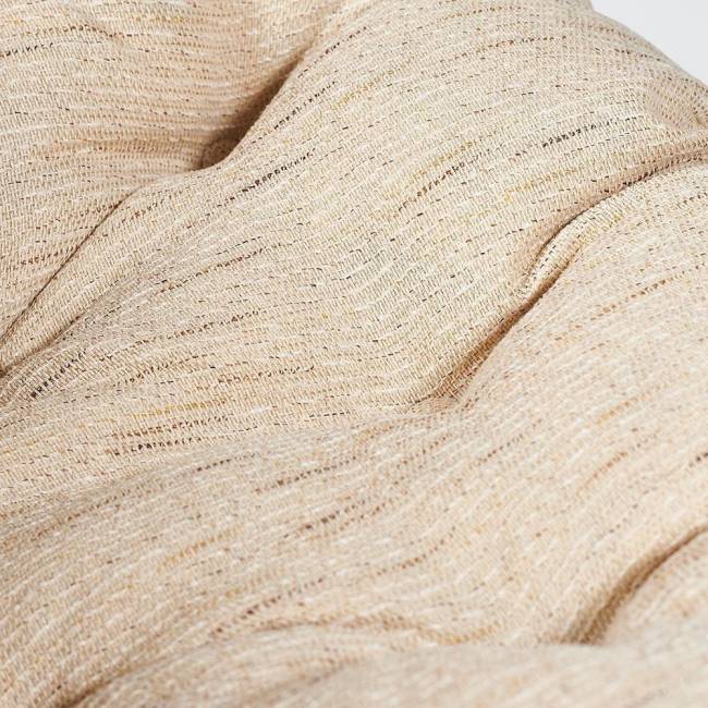 Кресло PAPASAN/ПАПАСАН 23/01 W  /с подушкой/ диаметр подушки 129 см, 115х101х104 см, Pecan (орех), ткань Старт Pecan (орех)