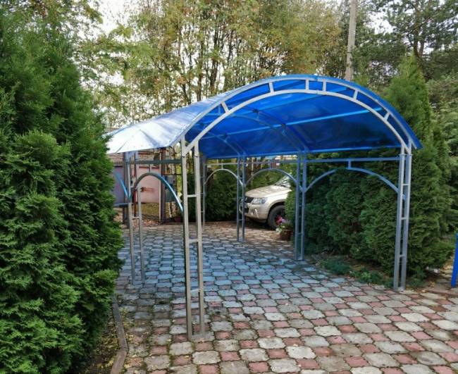 Навес "Универсальный" 6метров с СПК Навес "Универсальный" 6метров с СПК