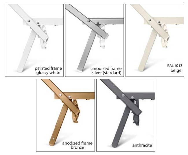 Шезлонг-лежак металлический Maxi Relax 1940х760х400 мм