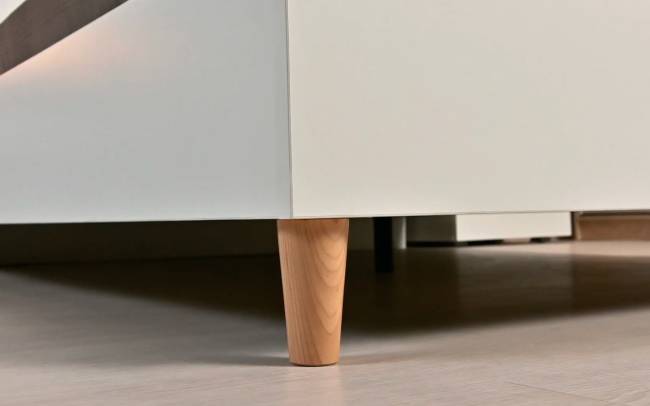 Мебель для спальни Муссон 1600 с тумбой для аппаратуры 13.276 цвет белый/чёрный/дуб эндгрейн элегантный Мебель для спальни Муссон 1600 с тумбой для аппаратуры 13.276 цвет белый/чёрный/дуб эндгрейн элегантный