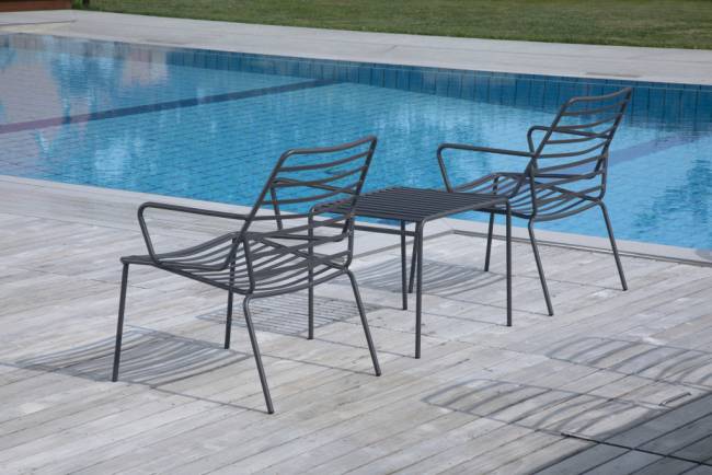 Cтолик кофейный металлический Link 570х450х450 мм Cтолик кофейный металлический Link 570х450х450 мм