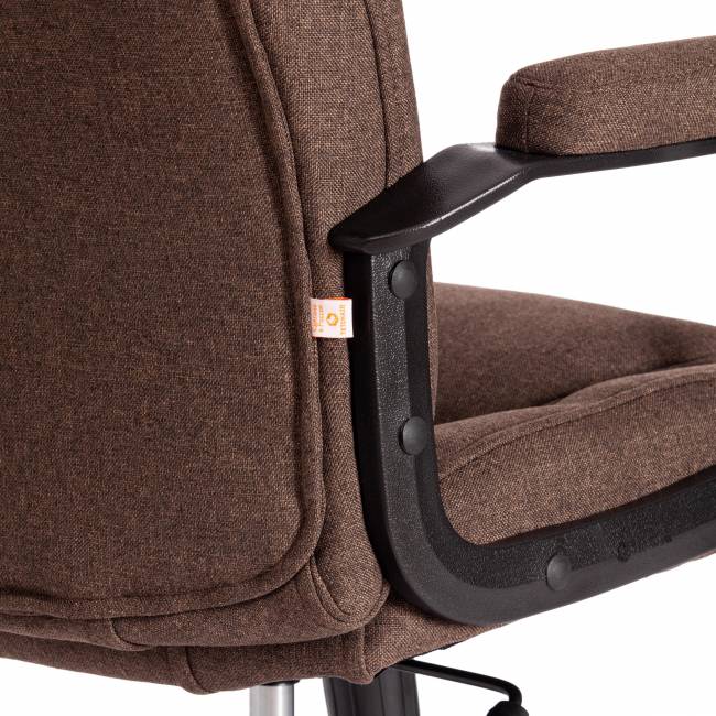 Кресло BERGAMO хром (22) ткань, коричневый, 3М7-147 коричневый ткань Кресло BERGAMO хром (22) ткань, коричневый, 3М7-147 коричневый ткань