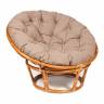 Кресло PAPASAN/ПАПАСАН 23/01 W  /с подушкой/ 115х101х104 см, Cognac (коньяк), экошерсть Коричневый, 1811-5 Кресло PAPASAN/ПАПАСАН 23/01 W  /с подушкой/ 115х101х104 см, Cognac (коньяк), экошерсть Коричневый, 1811-5