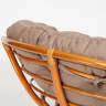 Кресло PAPASAN/ПАПАСАН 23/01 W  /с подушкой/ 115х101х104 см, Cognac (коньяк), экошерсть Коричневый, 1811-5 Кресло PAPASAN/ПАПАСАН 23/01 W  /с подушкой/ 115х101х104 см, Cognac (коньяк), экошерсть Коричневый, 1811-5