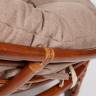 Кресло PAPASAN/ПАПАСАН 23/01 W  /с подушкой/ 115х101х104 см, Pecan (орех), экошерсть Коричневый, 1811-5 Кресло PAPASAN/ПАПАСАН 23/01 W  /с подушкой/ 115х101х104 см, Pecan (орех), экошерсть Коричневый, 1811-5