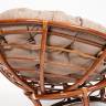 Кресло PAPASAN/ПАПАСАН 23/01 W  /с подушкой/ 115х101х104 см, Pecan (орех), экошерсть Коричневый, 1811-5 Кресло PAPASAN/ПАПАСАН 23/01 W  /с подушкой/ 115х101х104 см, Pecan (орех), экошерсть Коричневый, 1811-5