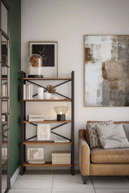 Стеллаж Калифорния "Хардвиг M", дуб американский